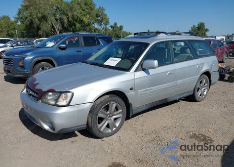 2004 Subaru Outback H6-3.0 L.l. Bean Edition из США, поврежденный, VIN 4S3BH806247612816